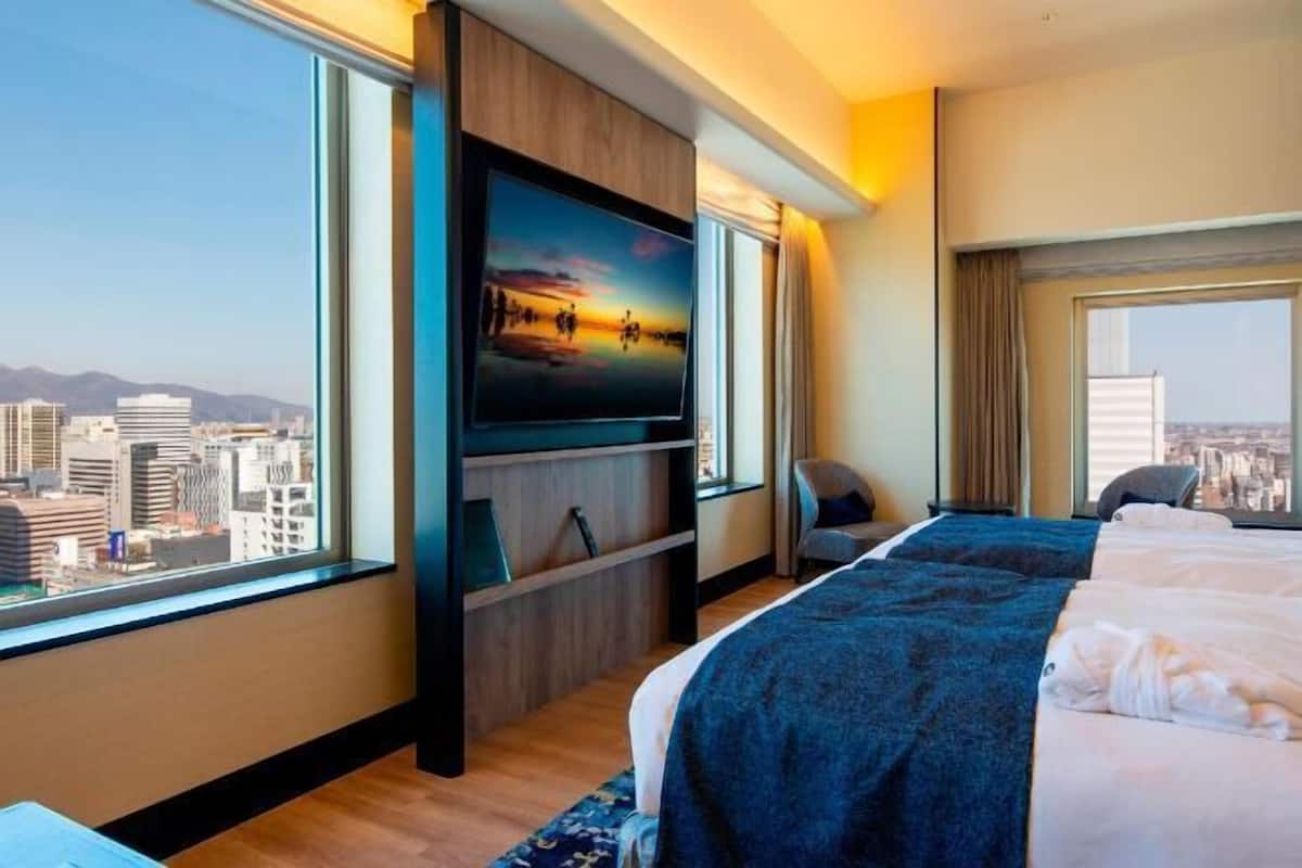 1 chambre, literie de qualité supérieure, couette en duvet d'oie, bureau