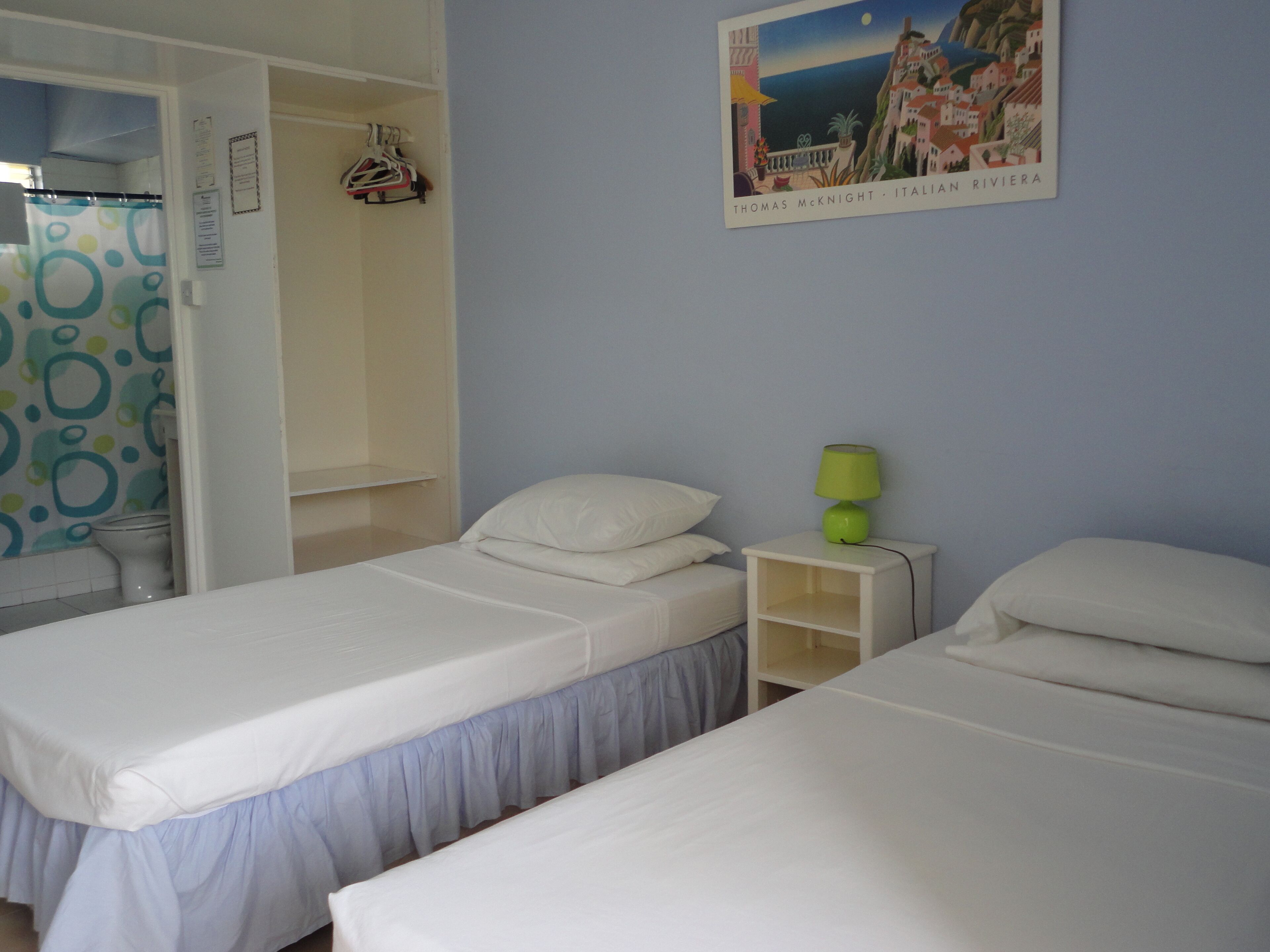 studio, 2 single beds, kitchenette | premium bedding, iron/ironing board, rollaway beds, free wifi