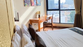1 bedroom, minibar, in-room safe, desk
