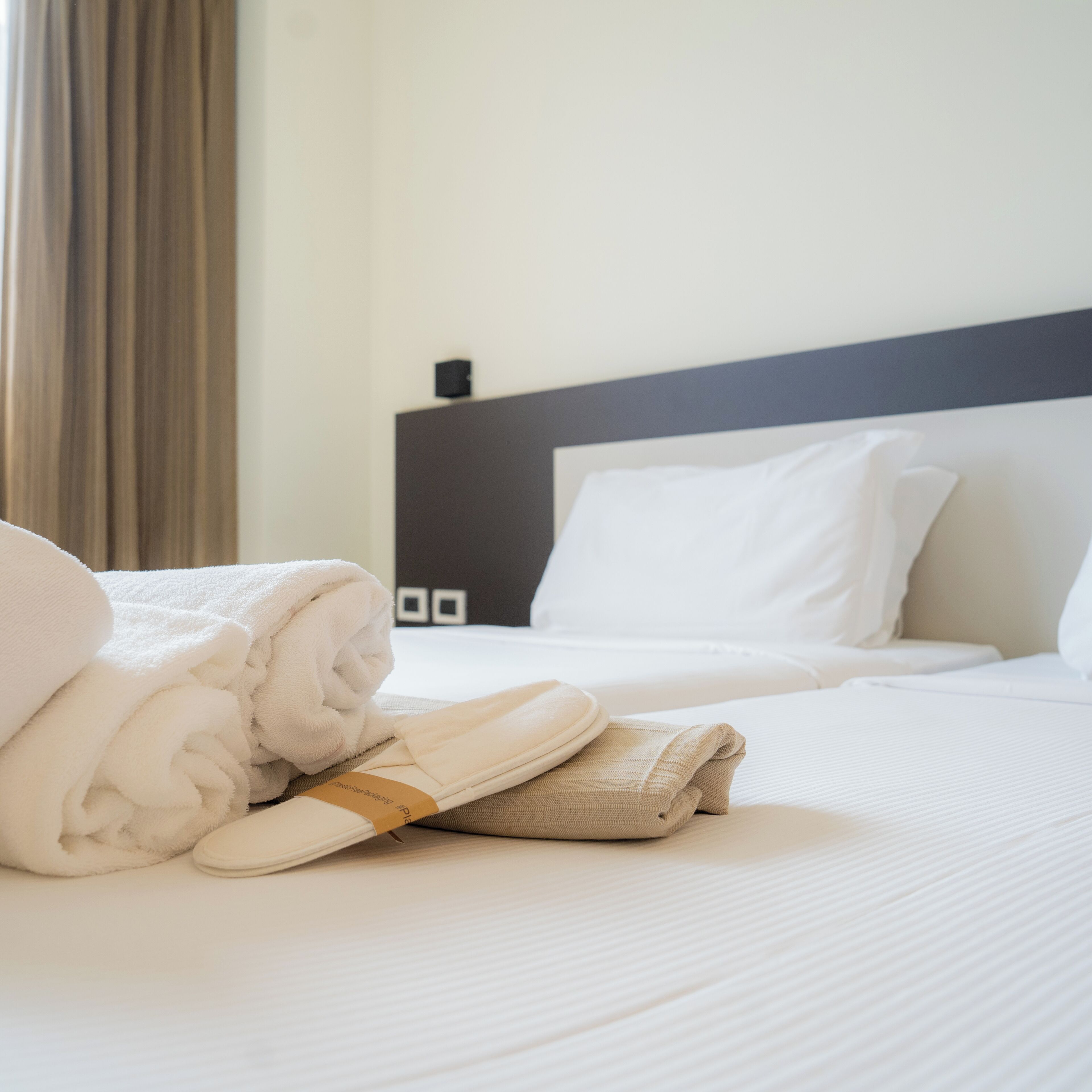 Down duvets, minibar, in-room safe, desk