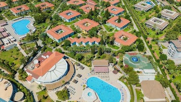 Blick von der Unterkunft