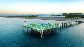 Private beach nearby, sun-loungers, beach umbrellas, beach towels