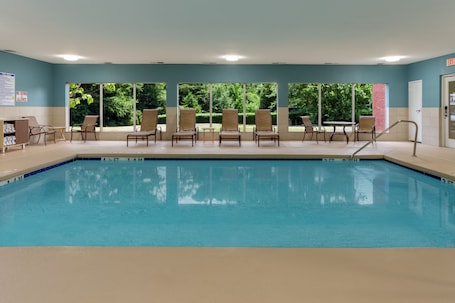 Indoor pool. Holiday Inn Express Hotel & Suites Charlotte Arrowood by IHG
