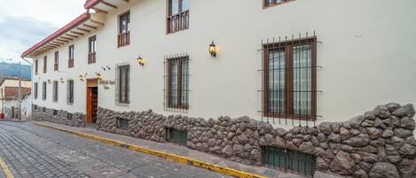 Fachada da propriedade