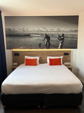 Standard Double Room | Premium bedding, desk, blackout drapes, soundproofing