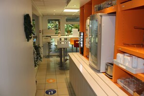 Daily buffet breakfast (EUR 6.9 per person)