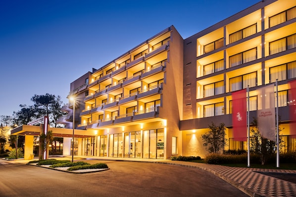 Front of property - evening/night