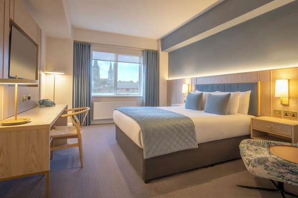 Deluxe Double Room | Premium bedding, in-room safe, desk, blackout drapes