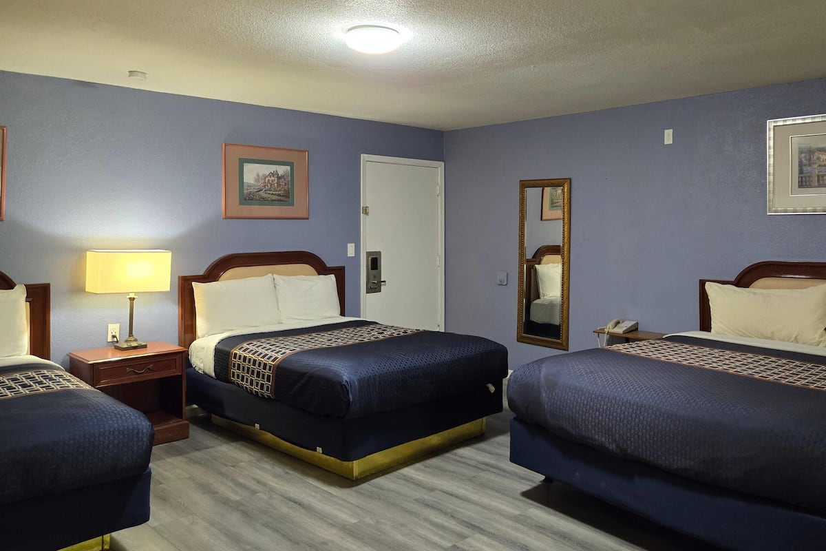 Down comforters, individually decorated, individually furnished, desk