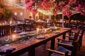 Outdoor banquet area - White Sand Resort (Phan Thiet)