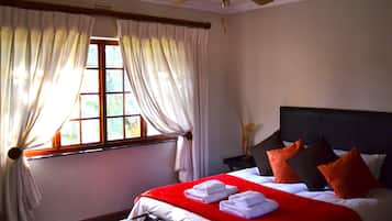 Premium bedding, iron/ironing board, bed sheets