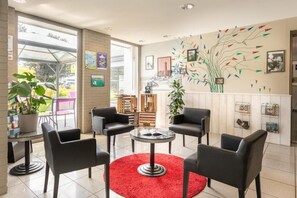 67-cm flat-screen TV with satellite channels, TV, pay films