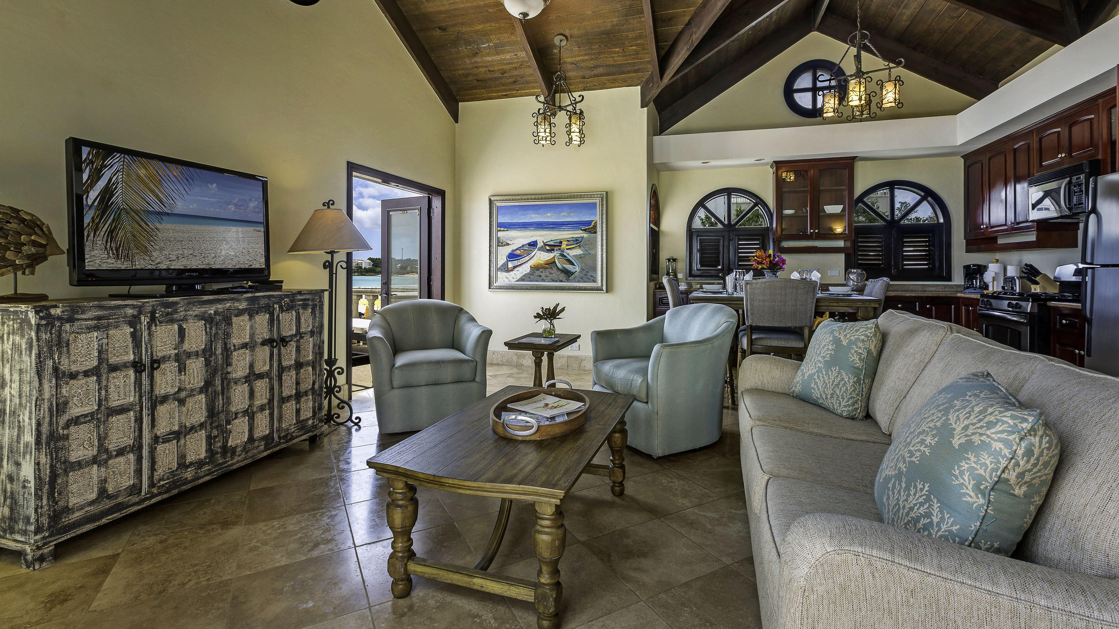 Suite, 1 Bedroom | Living area