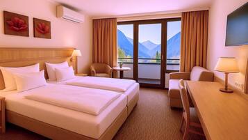 Allergikerbettwaren, Zimmersafe, Schreibtisch