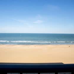 Vue sur la plage/l’océan