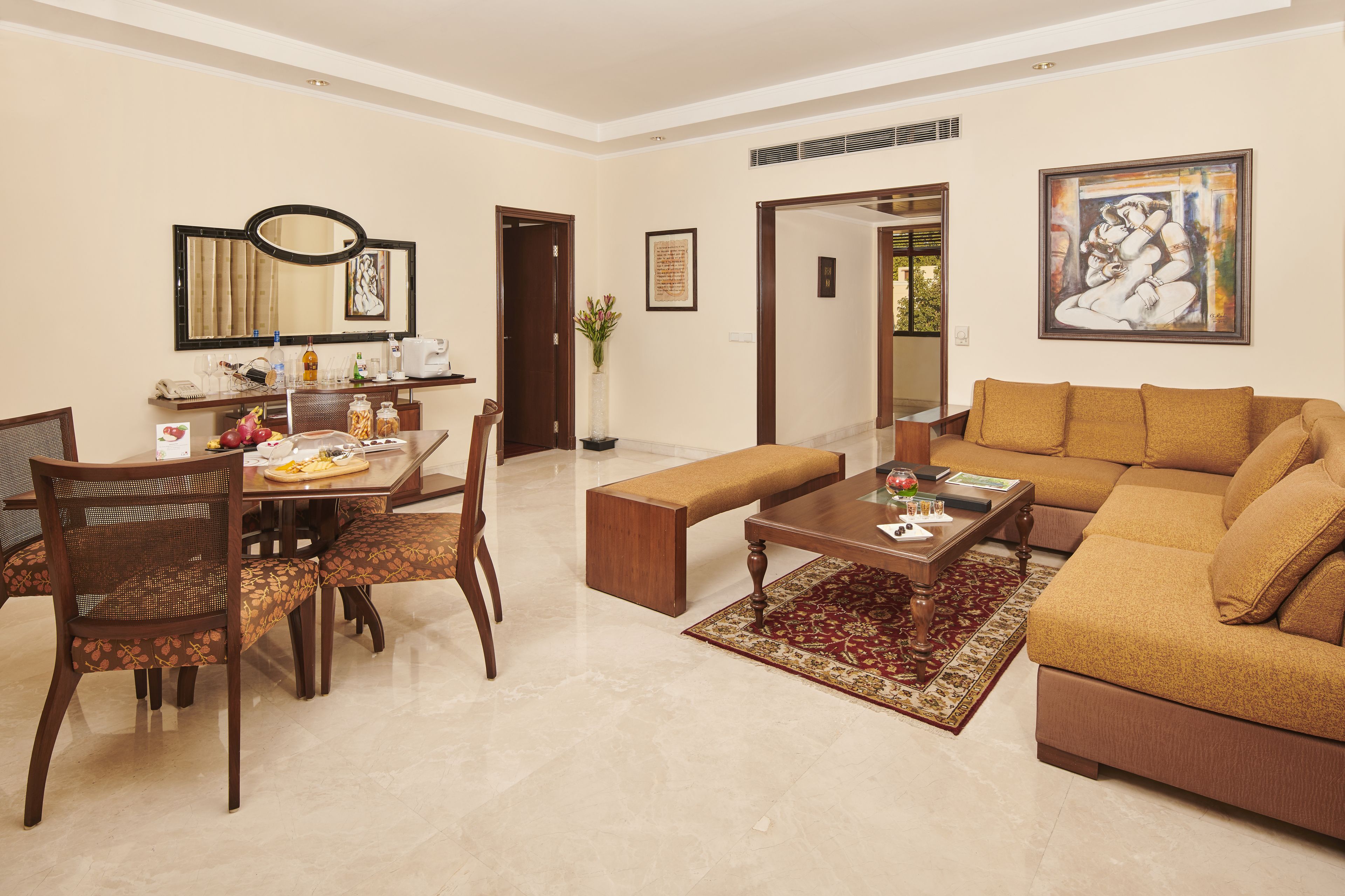 room (lalit legacy first floor) | view from room