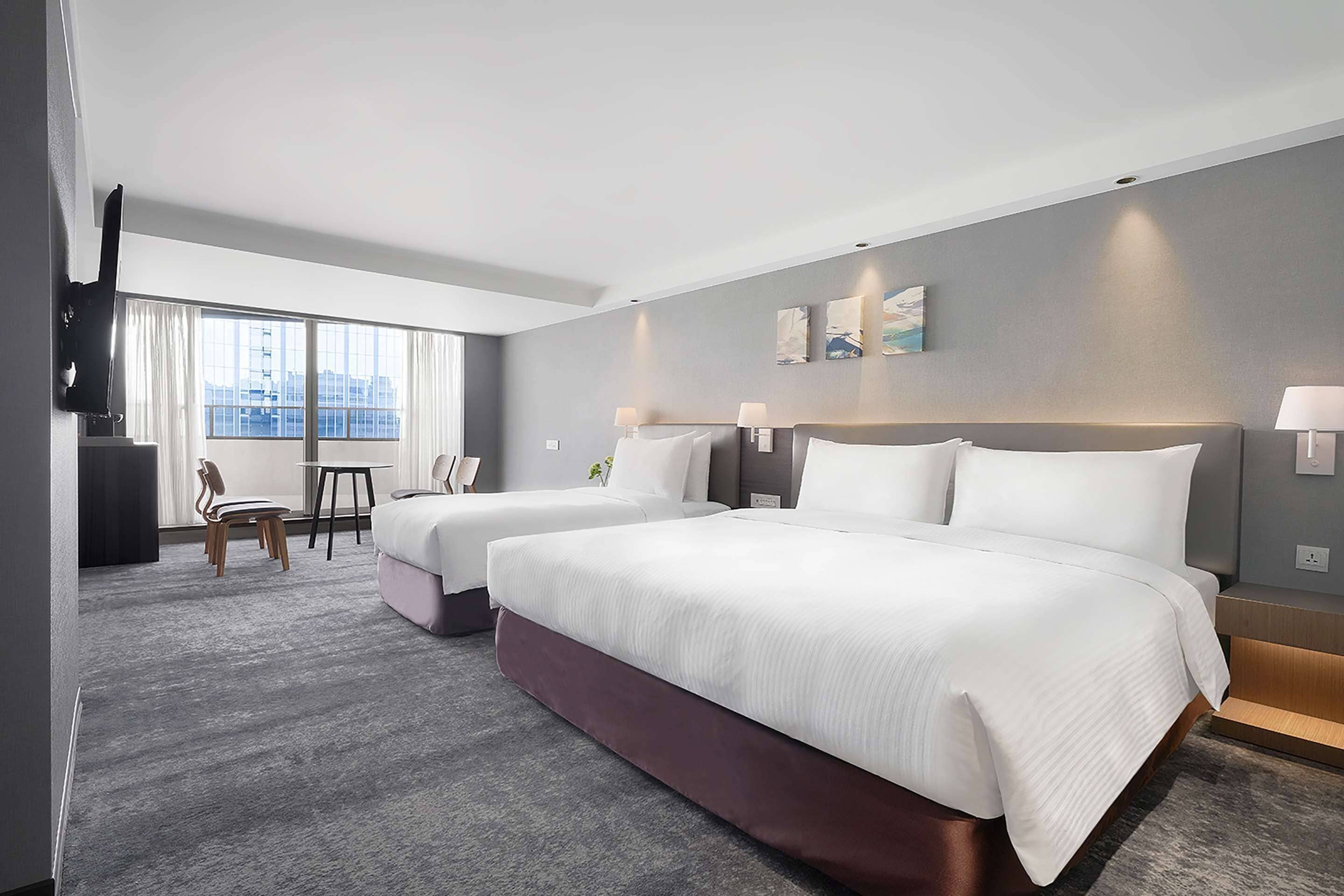 triple room, balcony | in-room safe, desk, laptop workspace, blackout curtains