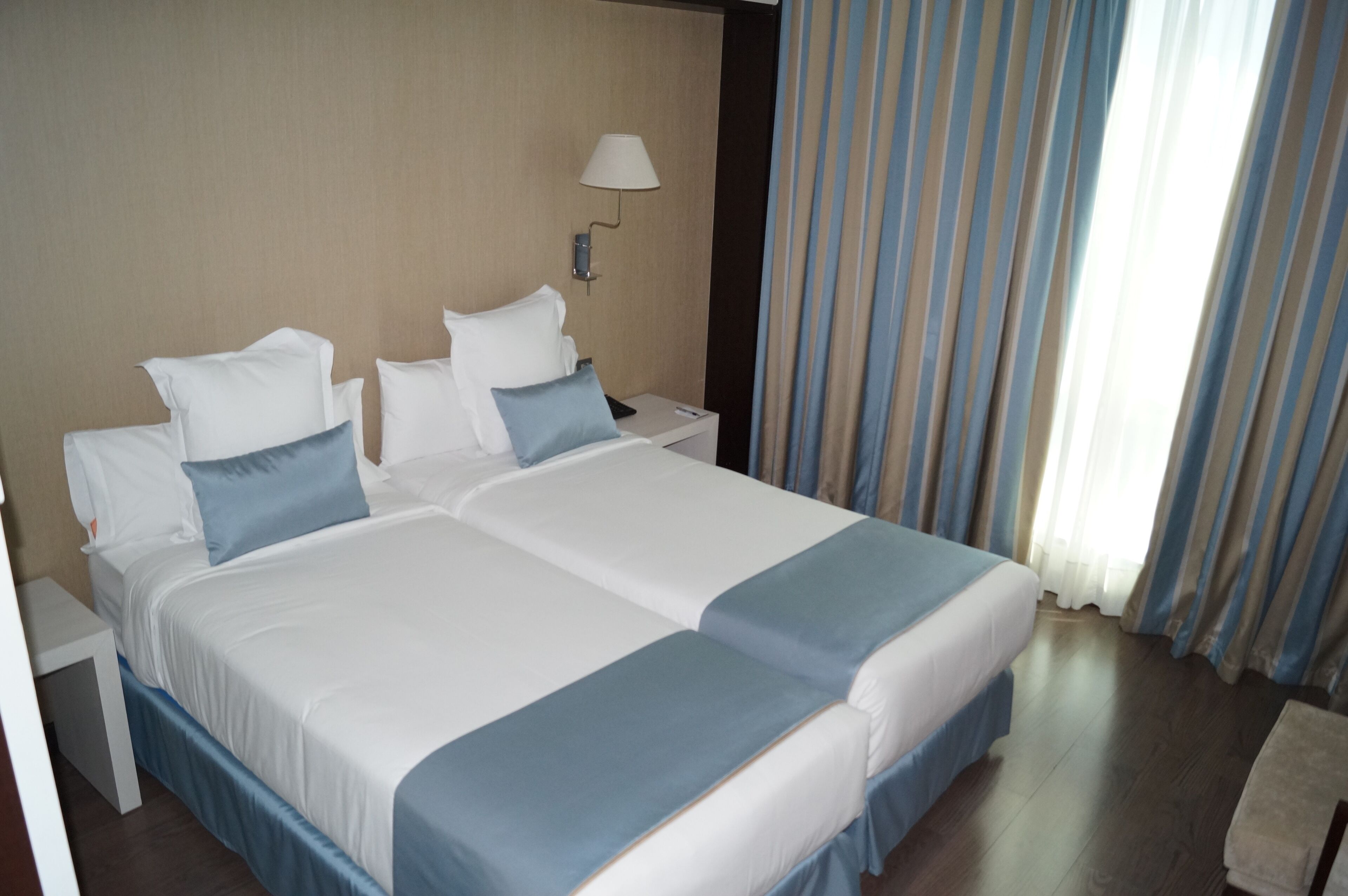 Minibar, in-room safe, desk, blackout curtains