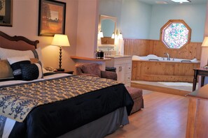 Camera Standard, 1 letto king, idromassaggio | Vasca idromassaggio