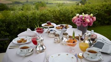 Petit déjeuner continental compris tous les jours