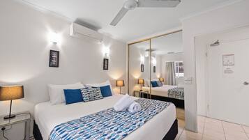 Basic Apartment, 1 Bedroom, Ocean View | Individually furnished, iron/ironing board, cots/infant beds, free WiFi