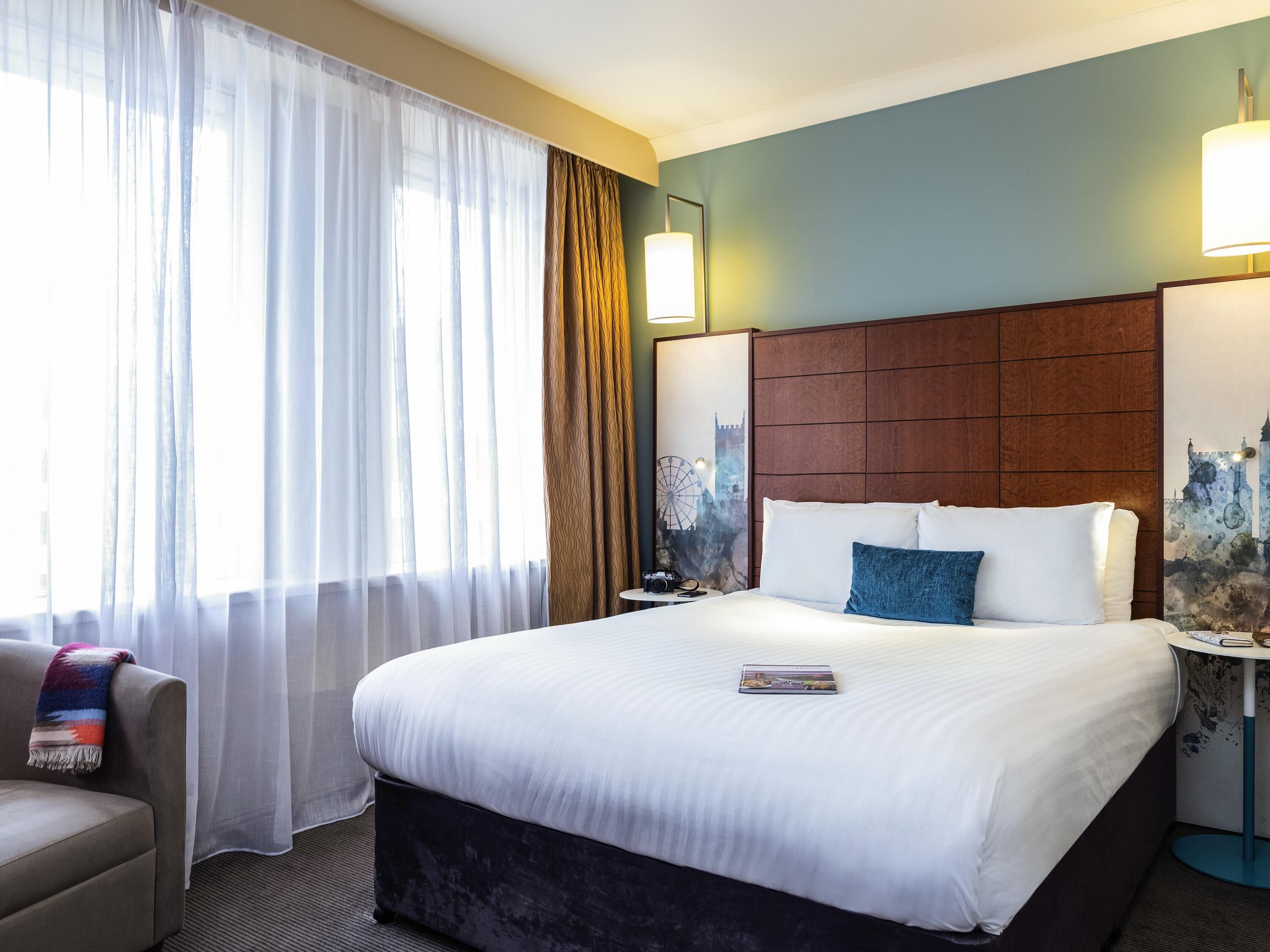 Kahden hengen classic-huone, 1 keskisuuri parisänky | Egyptinpuuvillaiset lakanat, ylelliset vuodevaatteet