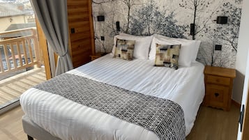 Literie de qualité supérieure, coffres-forts dans les chambres