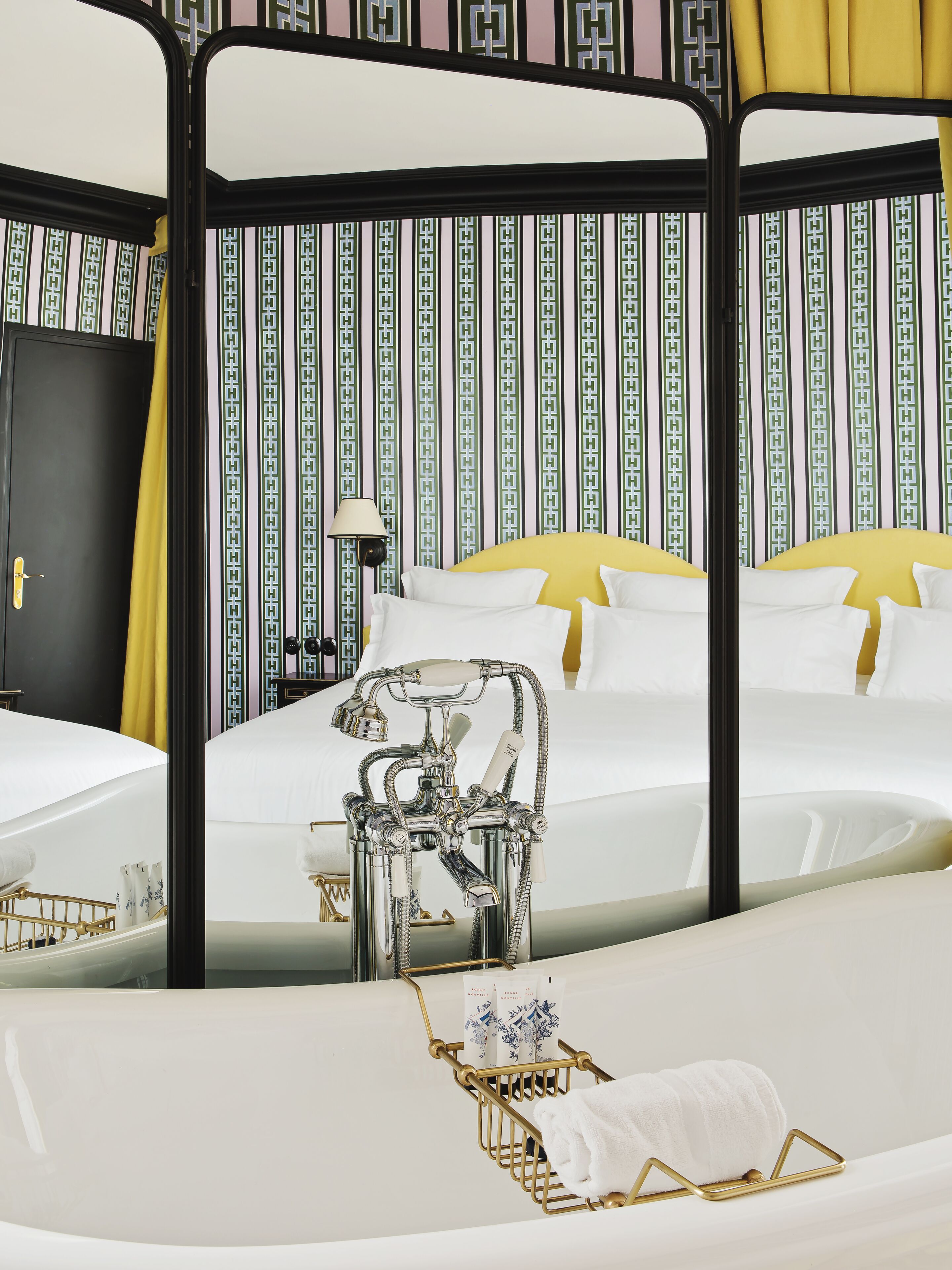 deluxe suite, 1 king bed with sofa bed, bathtub | bathroom | shower, rainfall showerhead, hair dryer, bathrobes