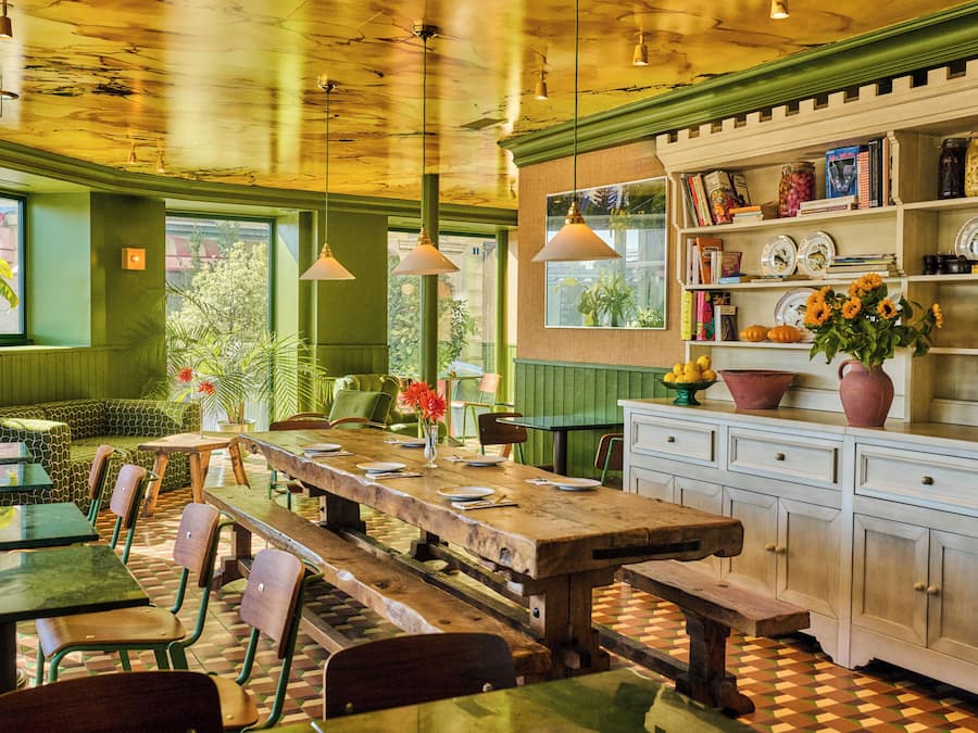 2 restaurants, Franse gerechten