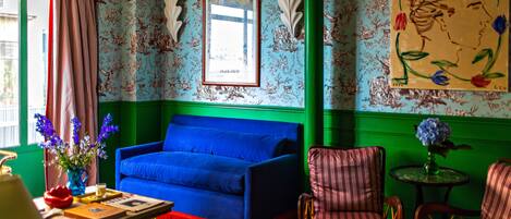 Zona de estar del vestíbulo