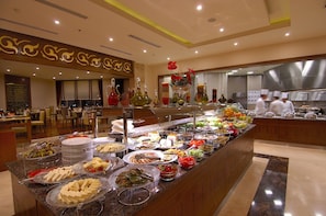 Daily buffet breakfast (EUR 15 per person)