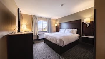 Schreibtisch, laptopgeeigneter Arbeitsplatz, Verdunkelungsvorhänge