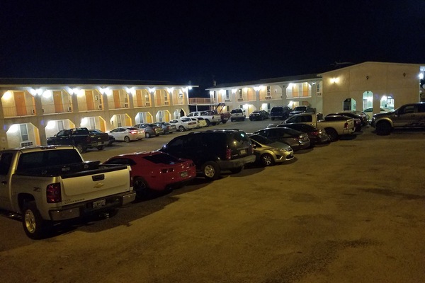 Front of property - evening/night