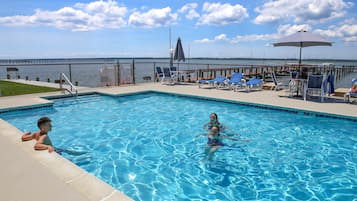 Seasonal outdoor pool