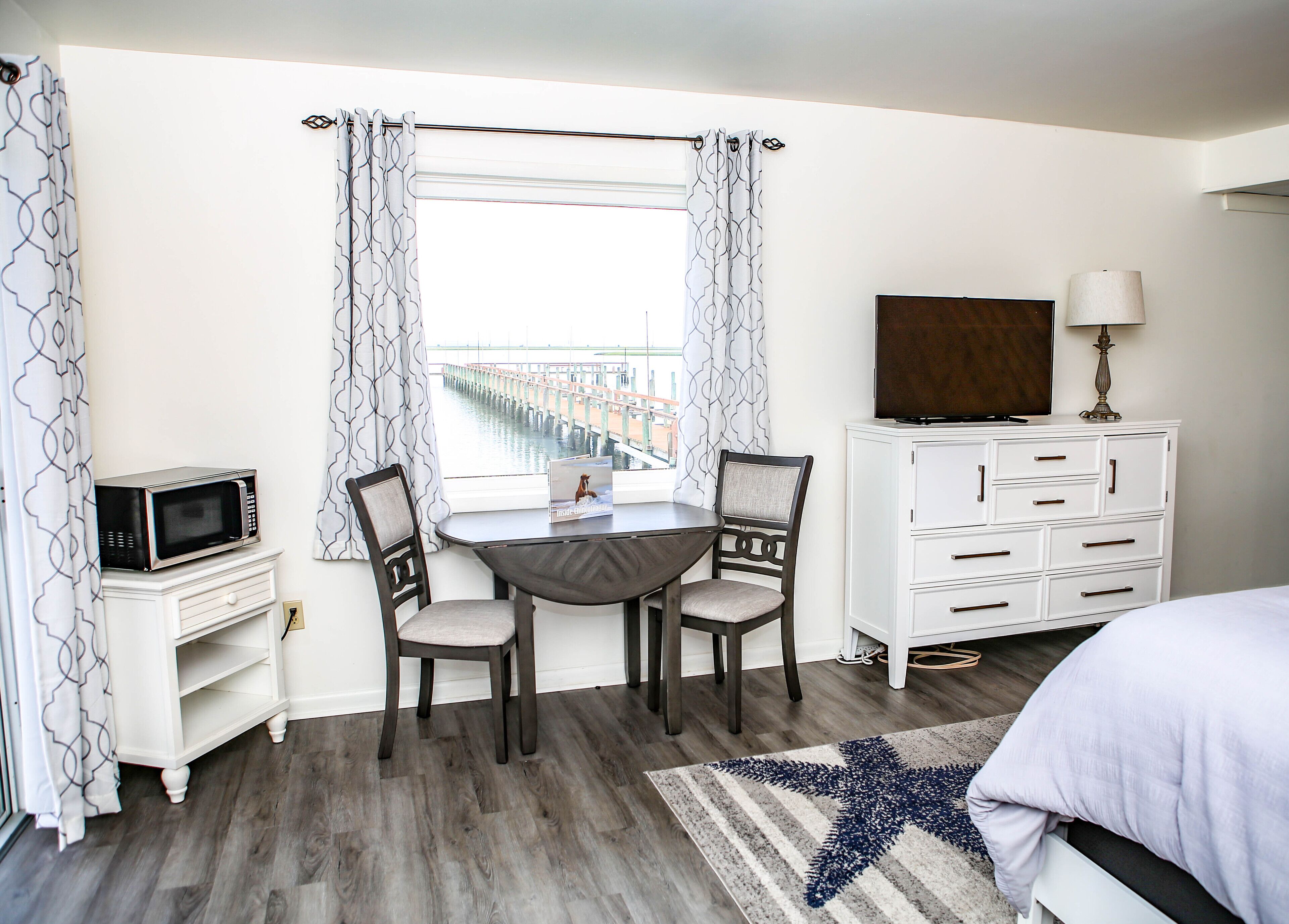 Blackout curtains, iron/ironing board, free WiFi, bed sheets