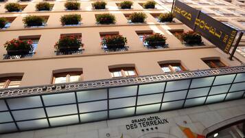 Façade de l’hébergement