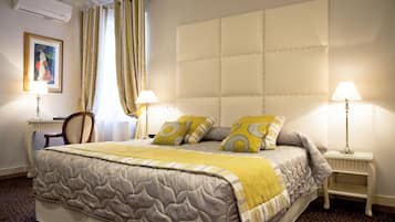 Literie de qualité supérieure, coffres-forts dans les chambres