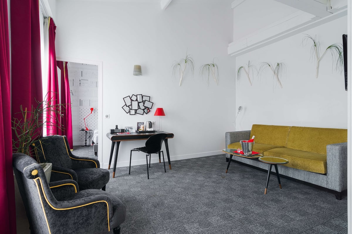 Apartment | 1 bilik tidur, peralatan tempat tidur premium, bar mini
