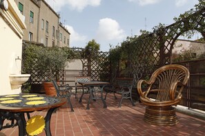 Terrace/patio - Hotel Adriatic (Rome)
