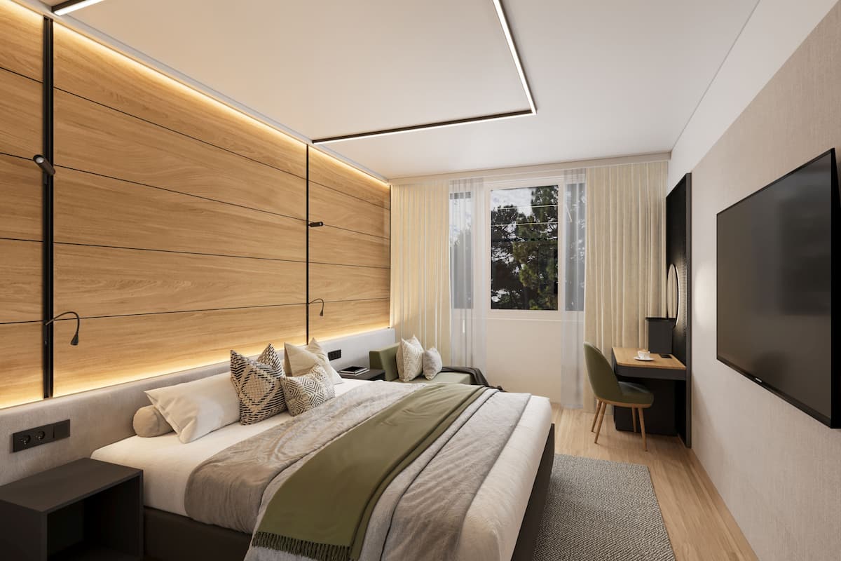 classic single room park side | view from room