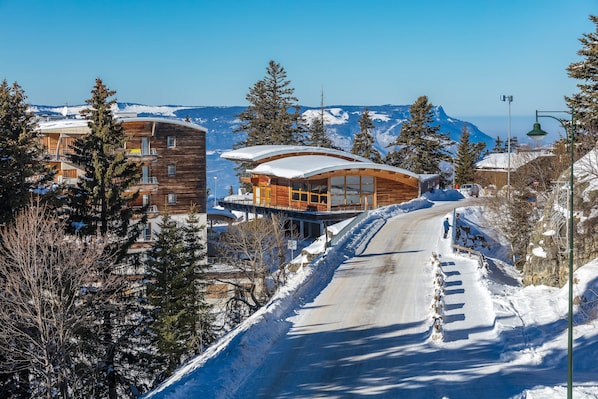 Façade de l’hébergement