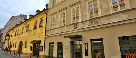 Fassade der Unterkunft