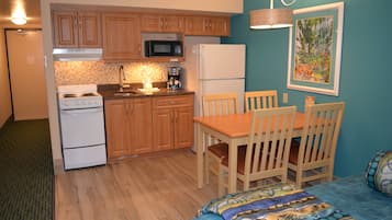 Fridge, microwave, freezer