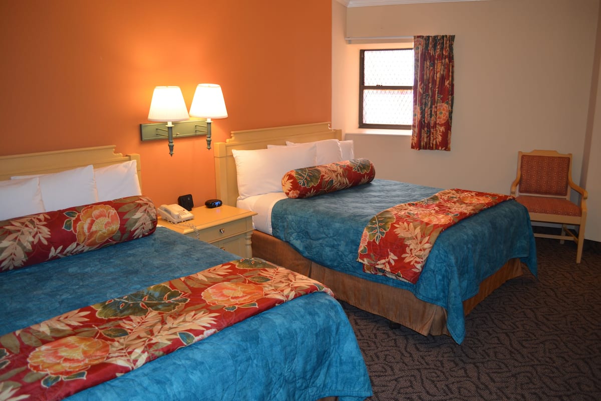 In-room safe, blackout drapes, iron/ironing board, bed sheets