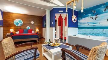 Deluxe-Studiosuite, 1 Queen-Bett, Meerblick