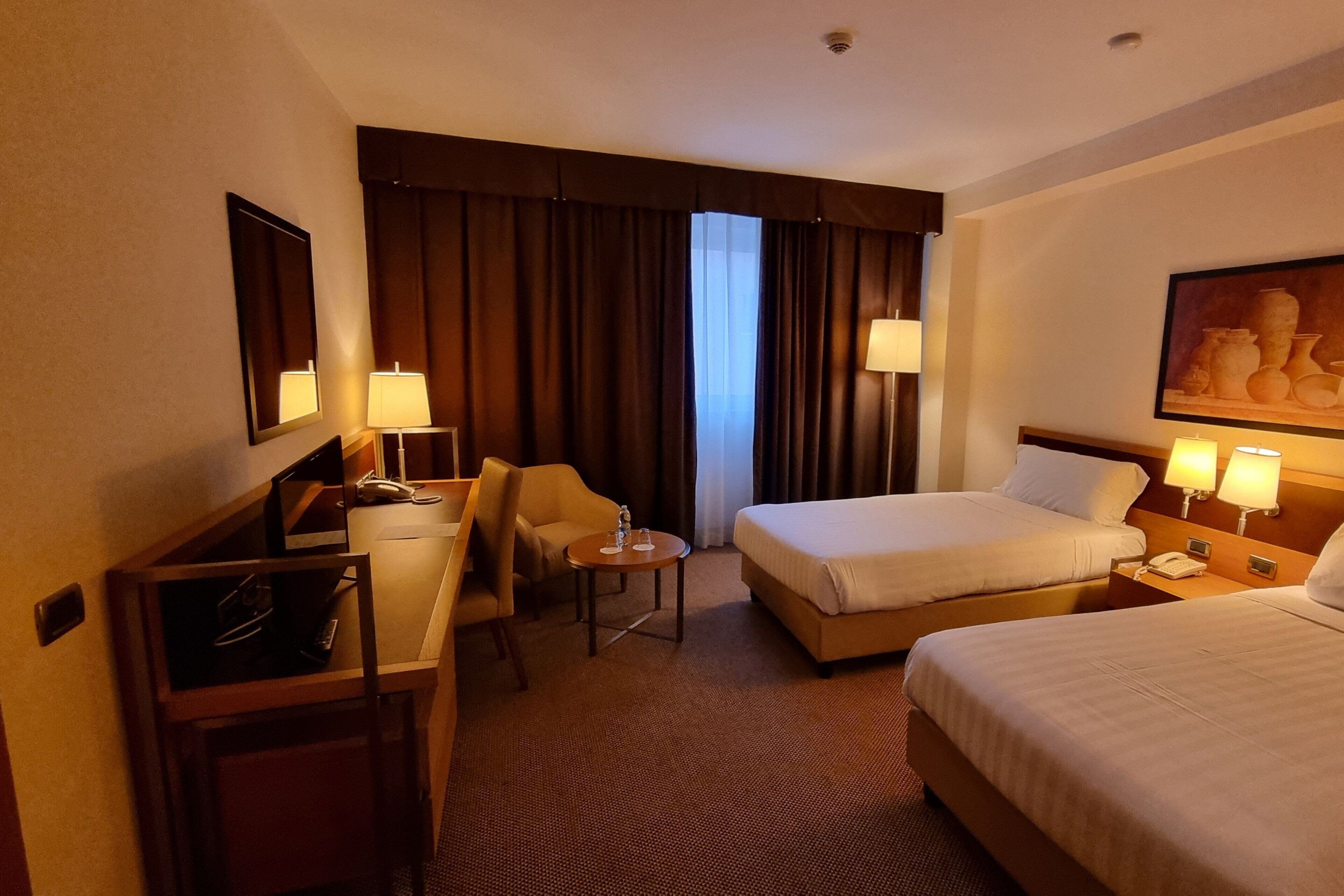 standard room, 2 double beds, non smoking | 1 bedroom, minibar, in-room safe, desk