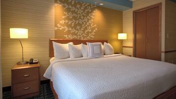 1 habitación, ropa de cama de alta calidad y colchones con pillow-top