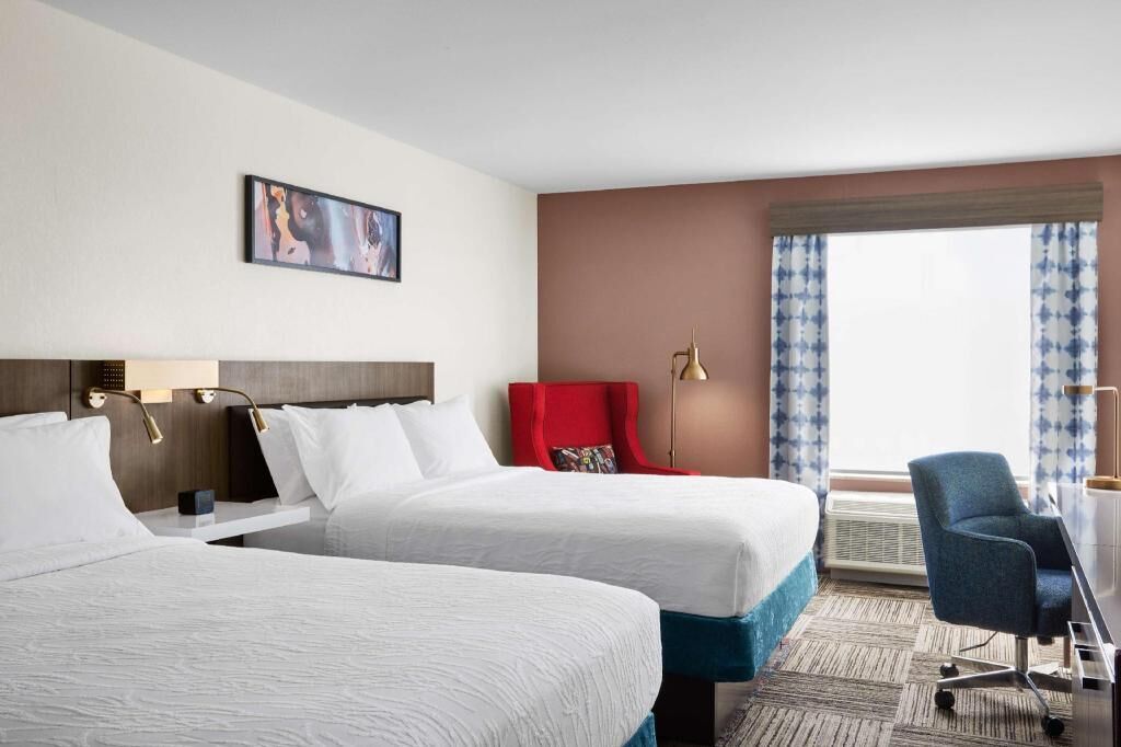 In-room safe, desk, iron/ironing board, free cribs/infant beds
