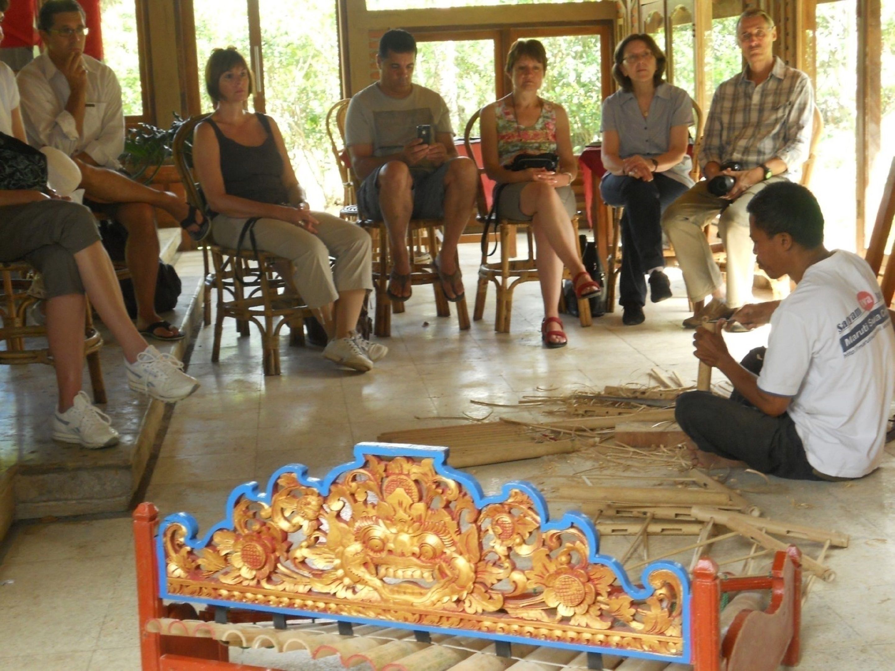 breakfast, lunch, dinner served; eastern european cuisine, garden views