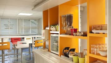 Daily buffet breakfast (EUR 6.90 per person)